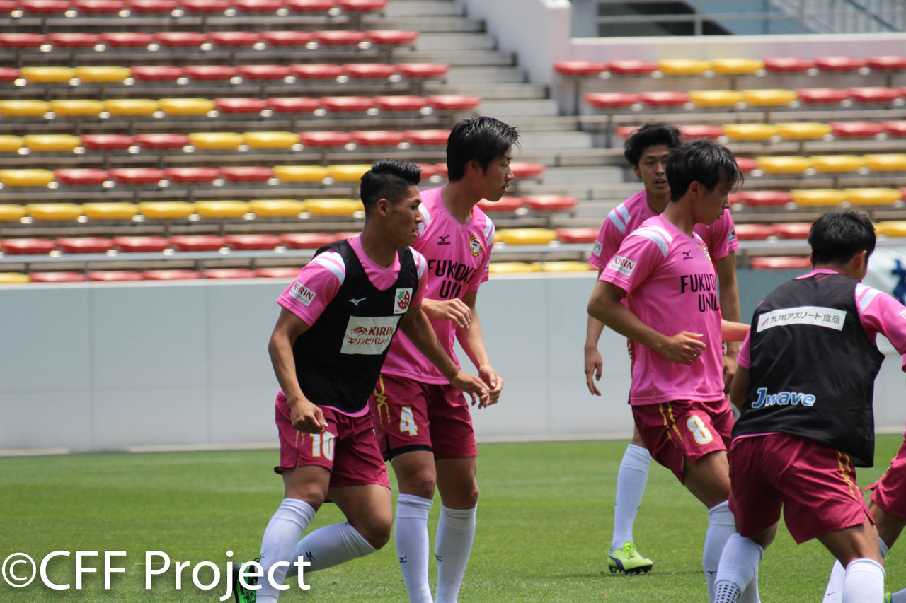 第２３回福岡県サッカー選手権大会 天皇杯 代表決定戦 決勝 ギラヴァンツ北九州 福岡大学 Cross Football Fukuoka