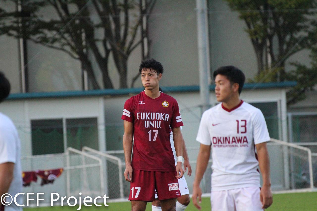 第３３回 九州大学サッカーリーグ １部 第１５節 福岡大学 沖縄国際大学 Cross Football Fukuoka