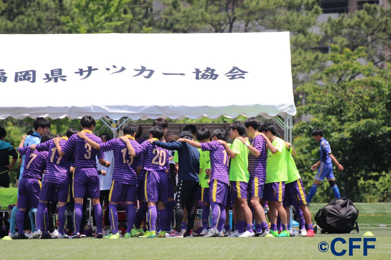 令和３年度 福岡県高等学校サッカー大会 三回戦 武蔵台高等学校 小倉東高等学校 Cross Football Fukuoka