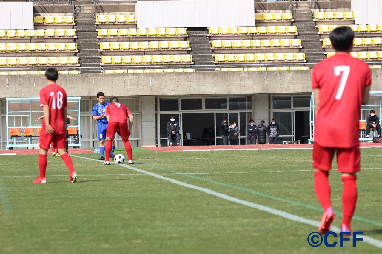 令和３年度 福岡県高等学校サッカー新人大会 決勝 東福岡高等学校 筑陽学園高等学校 Cross Football Fukuoka