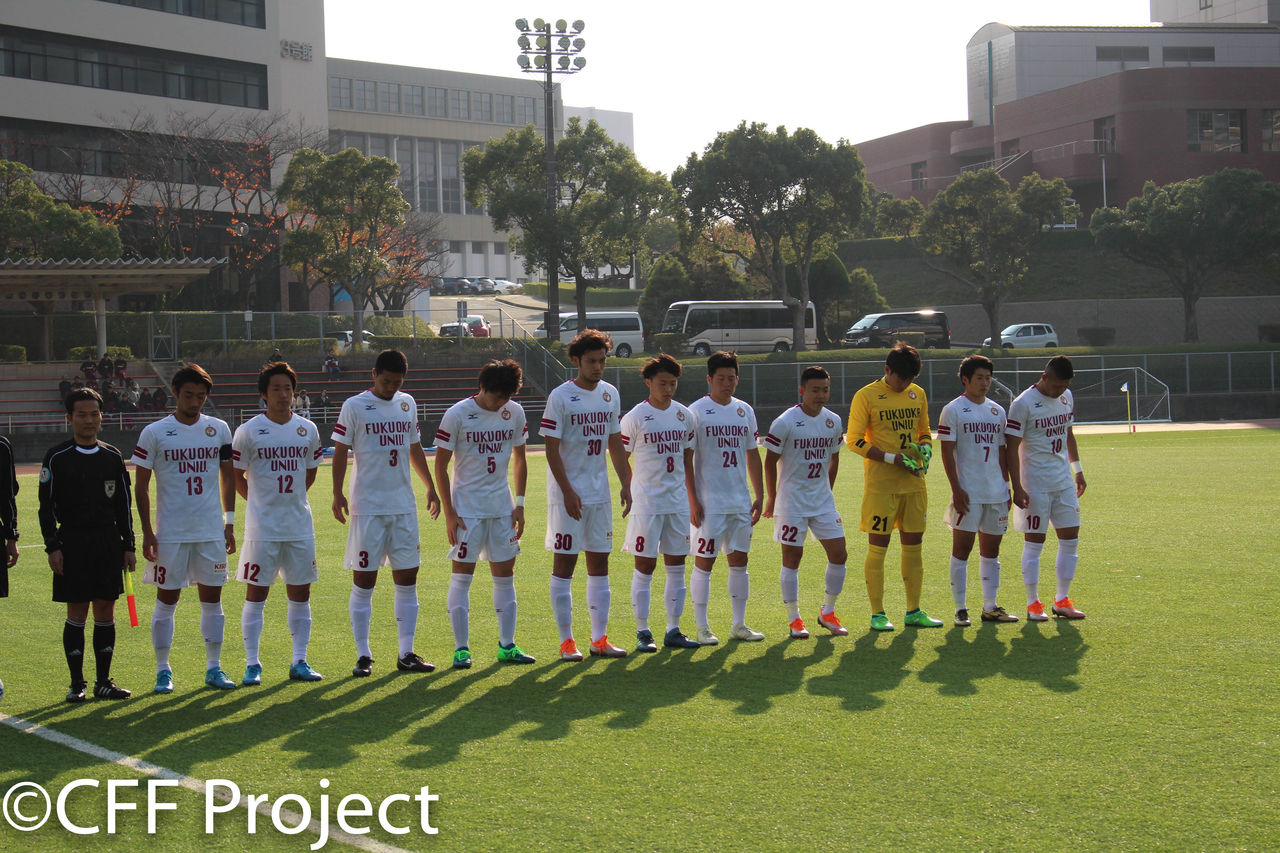 第３３回 九州大学サッカーリーグ 部 第２１節 九州産業大学 福岡大学 Cross Football Fukuoka