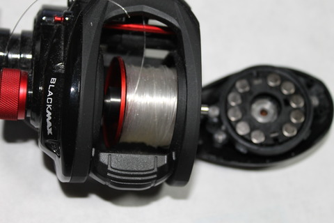 バスロッド62ML リール　アブガルシアブラックマックス バスロッド62ML リール アブガルシアブラックマックス MAX5 SX L（左