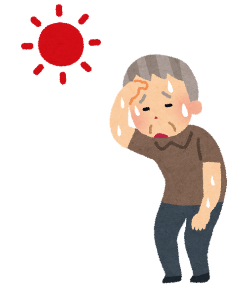 昔は暑くても熱中症で倒れる人なんていなかったよな