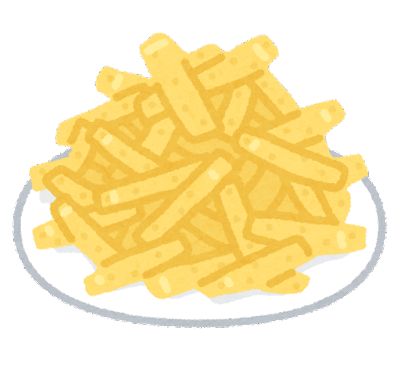 【悲報】X民、山盛りポテトを注文したらそんなに山盛りじゃなくて激怒