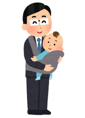 ikuji_kodure_syukkin_businessman