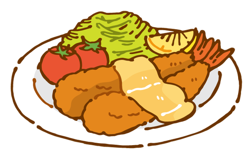 おまえらエビフライのしっぽは残す？