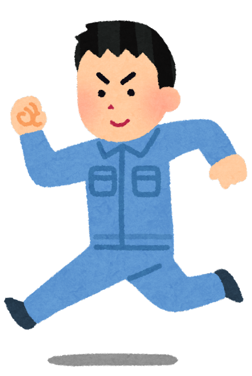 run_sagyouin_man
