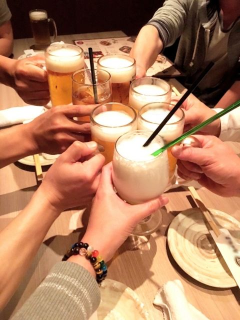😆←飲み会に誘われたときのワイ　😨←飲み会当日のワイ 	