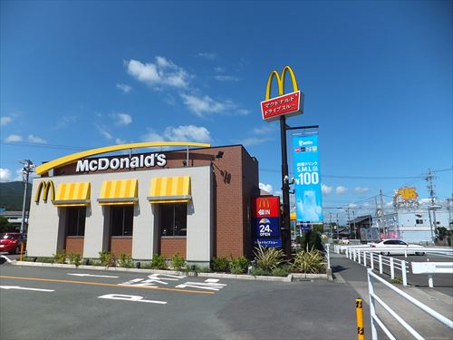 最寄りマクドナルドへのアクセス時間で自分の住んでる物件の価値が分かるらしい 	