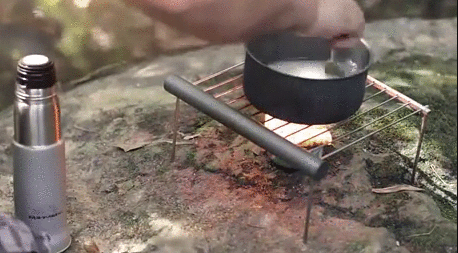 ツナ缶で白米を炊くというサバイバル術