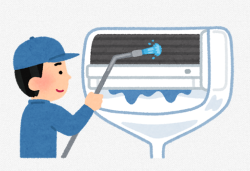 エアコンの掃除したいんやけど