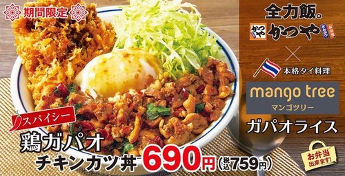 【朗報】かつやの新作タイ料理が美味そう