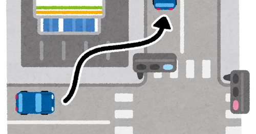 コンビニの駐車場で左折ショートカットする奴ｗｗｗｗｗｗｗｗｗｗｗｗ