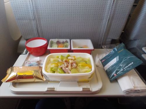 JAL_Economy_Class_Meal_(Tokyo_(Narita)_～_Guam)_R