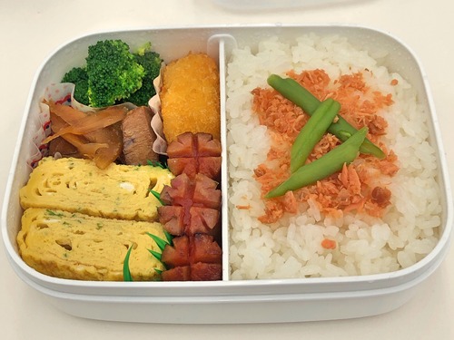 【画像】今日の俺のお弁当！いくら出せる？？？ 	