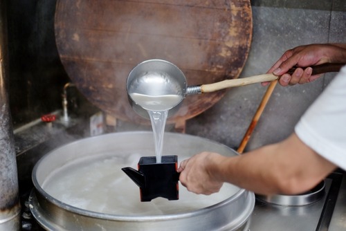 蕎麦湯