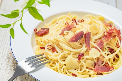 糖質制限やってるけどスパゲッティ食べたい 	