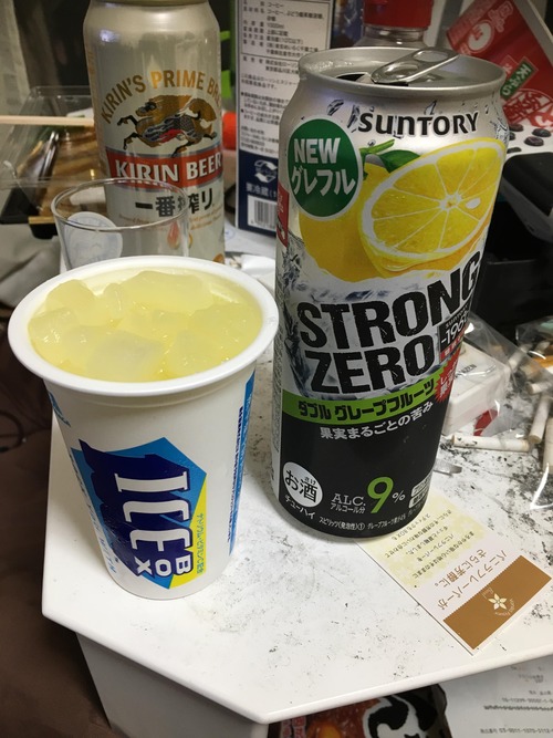 ストロングゼロでこういう飲み方する奴ｗｗｗｗｗｗｗｗｗ 	