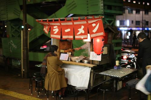 実際屋台のラーメン屋とか都市伝説だよな