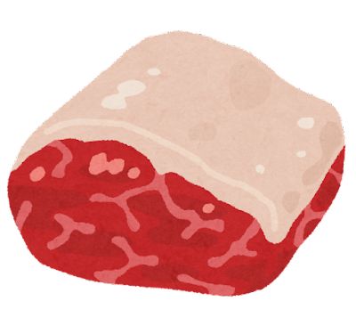 food_niku_katamari_abura