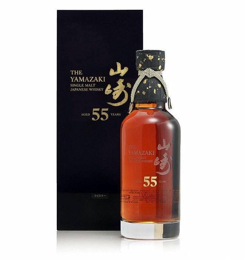 日本産ウイスキーの「山崎55年」が8100万円で落札