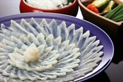 本場下関のふぐ刺し_R