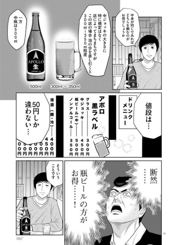 生ビール頼むより瓶ビール頼んだほうが得なんだな お料理速報 生ビール頼むより瓶ビール頼んだほうが得なんだな お料理速報