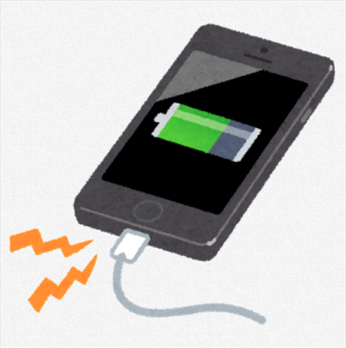 スマホの「ながら充電」はバッテリー劣化するから止めましょう