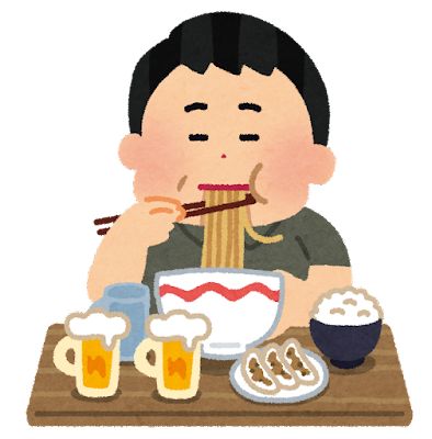 ものすごい太ってる人とかいるけどさ、結局は食い過ぎてるからでいいの？