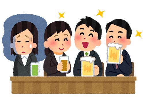 日本企業「飲み会に参加しない社員は出世させない」←うーんこの