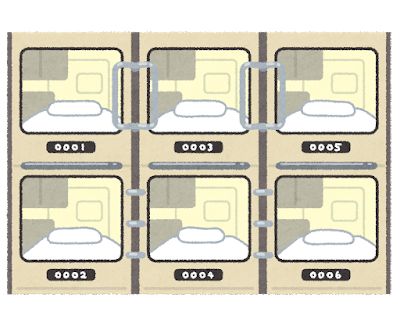 【画像】今どきの「カプセルホテル」、ガチのマジで快適すぎるｗｗｗｗｗｗｗｗｗｗｗｗ