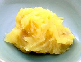 さつまいもとりんごで作る　りんごきんとんのレシピ