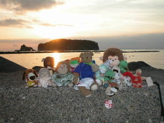 09sunset浦賀水道