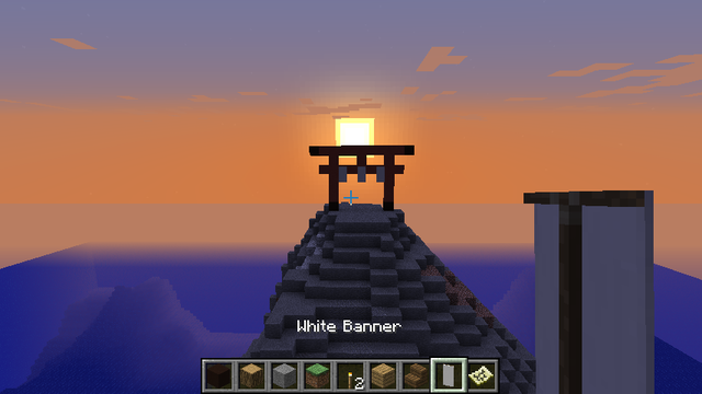 マインクラフト神社作りました ゲームどりーむ