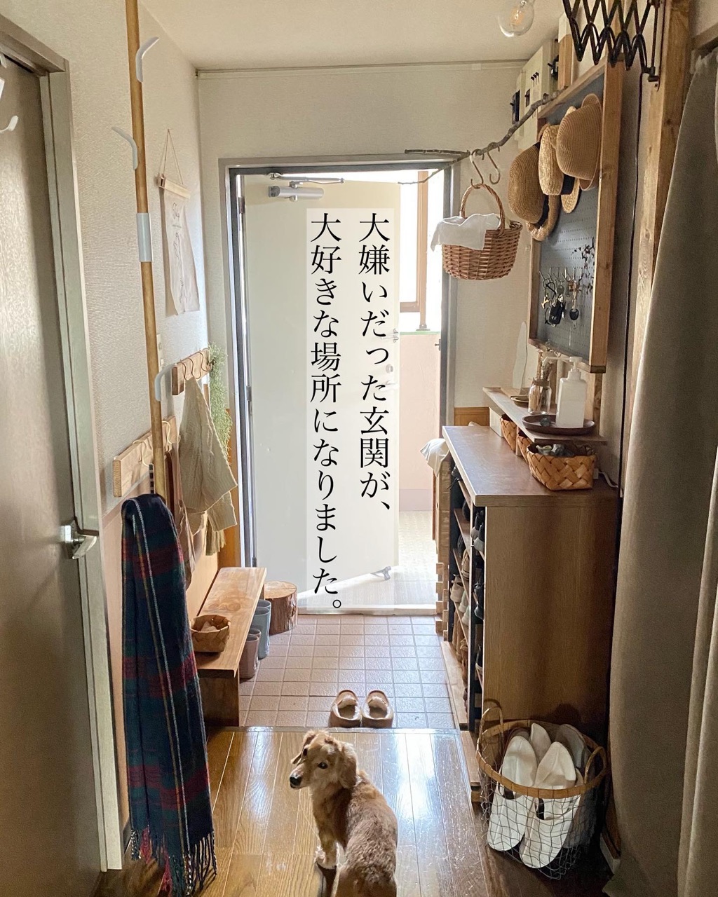 古い賃貸マンションの玄関を使いやすくdiy Chairs And インテリアコーディネーター的ｄｉｙと暮らしのブログ Powered By ライブドアブログ