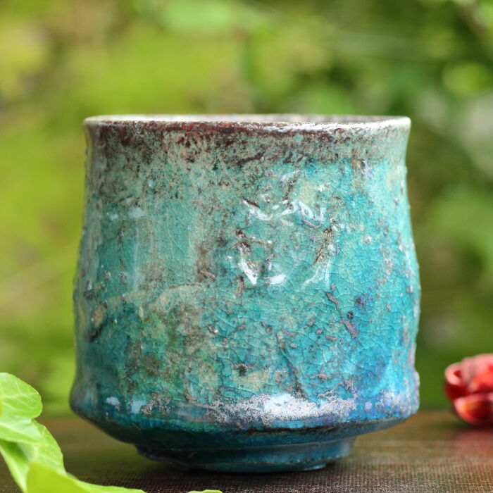 岩里侑也さんの窯変湯呑です : 茶器chaki