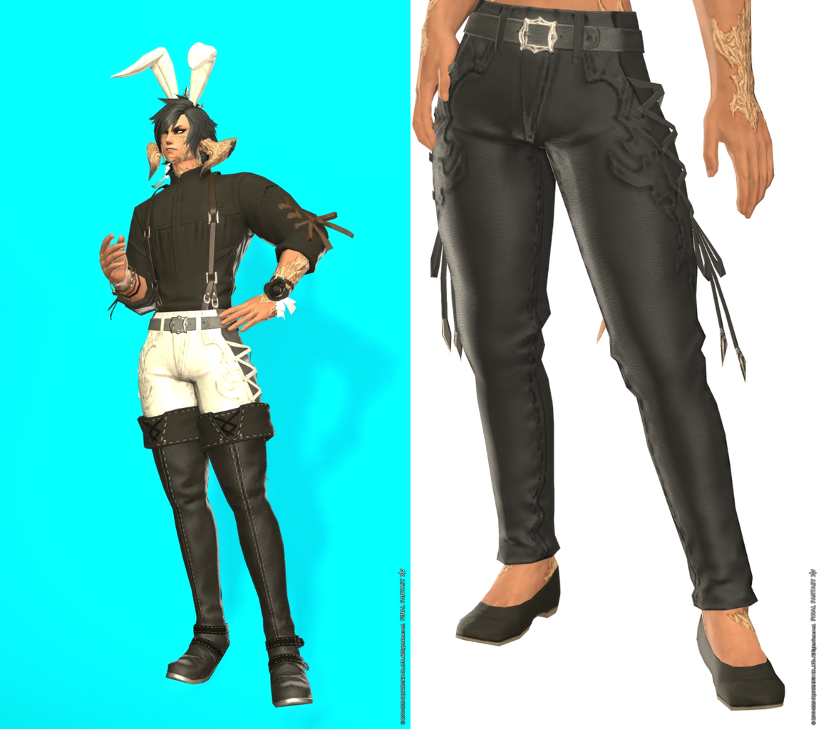 好きな装備コレクション 脚装備編 可愛いアウラ族男性画像まとめ