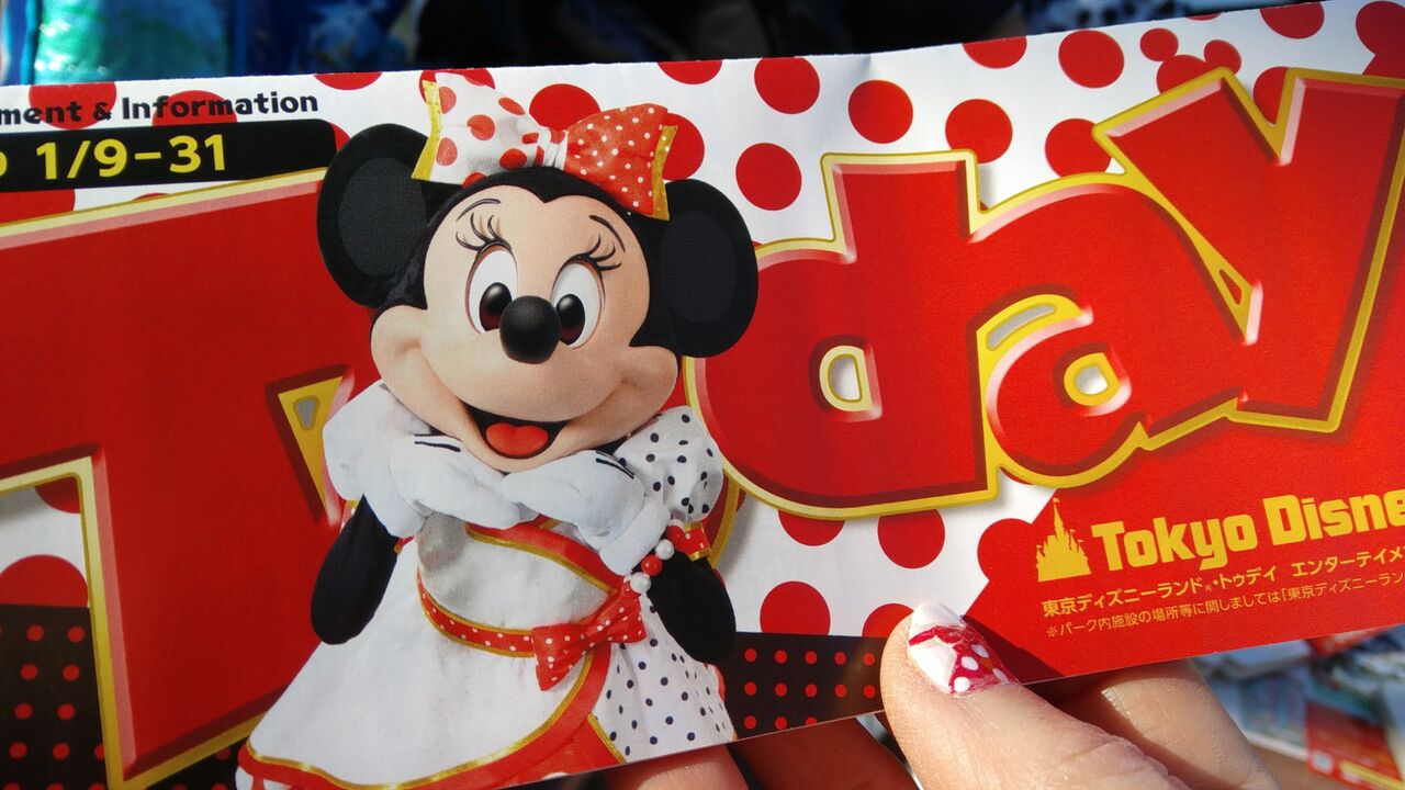 ディズニーランドに来ています Chakkoのtdrに行ったよ