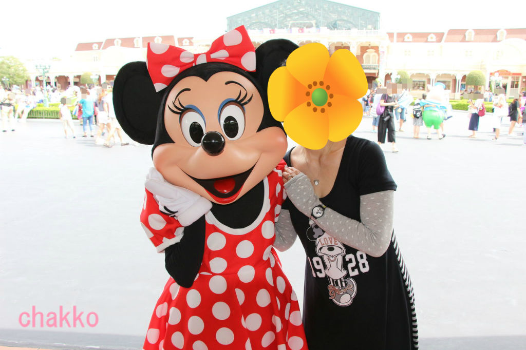 ミニーちゃんのスカートが Chakkoのtdrに行ったよ