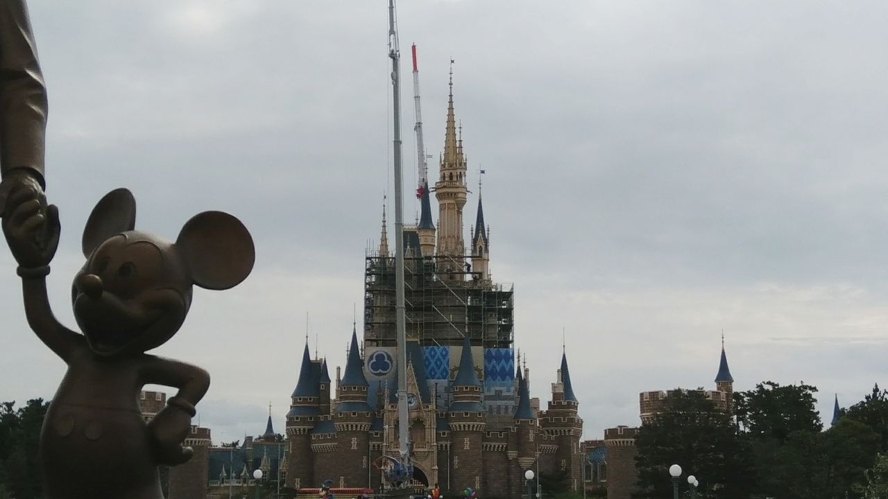 ディズニーランドに来ています Chakkoのtdrに行ったよ