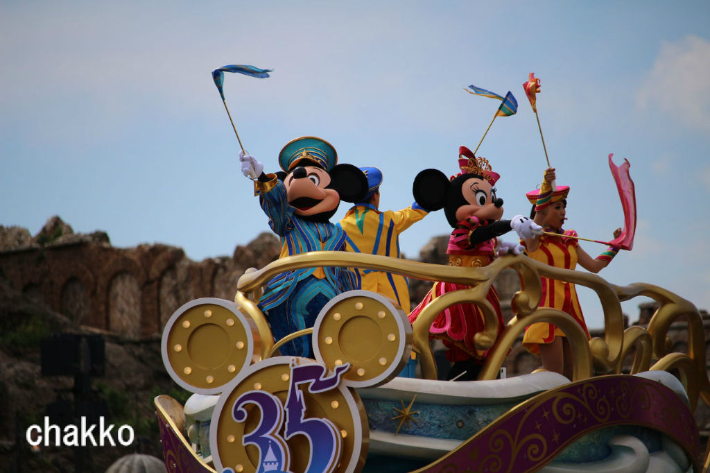 初めてのハピエストセレブレーション オン ザ シー Chakkoのtdrに行ったよ