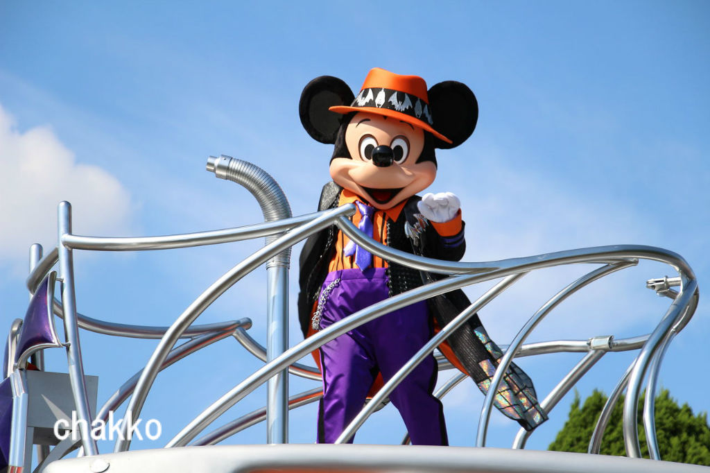 ポップンライブのミッキーは青空がお似合い Chakkoのtdrに行ったよ