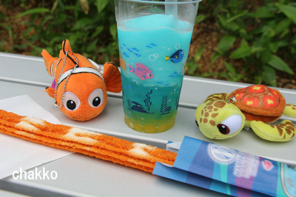 ニモ フレンズ シーライダーのスペシャルメニューを食べたよ Chakkoのtdrに行ったよ