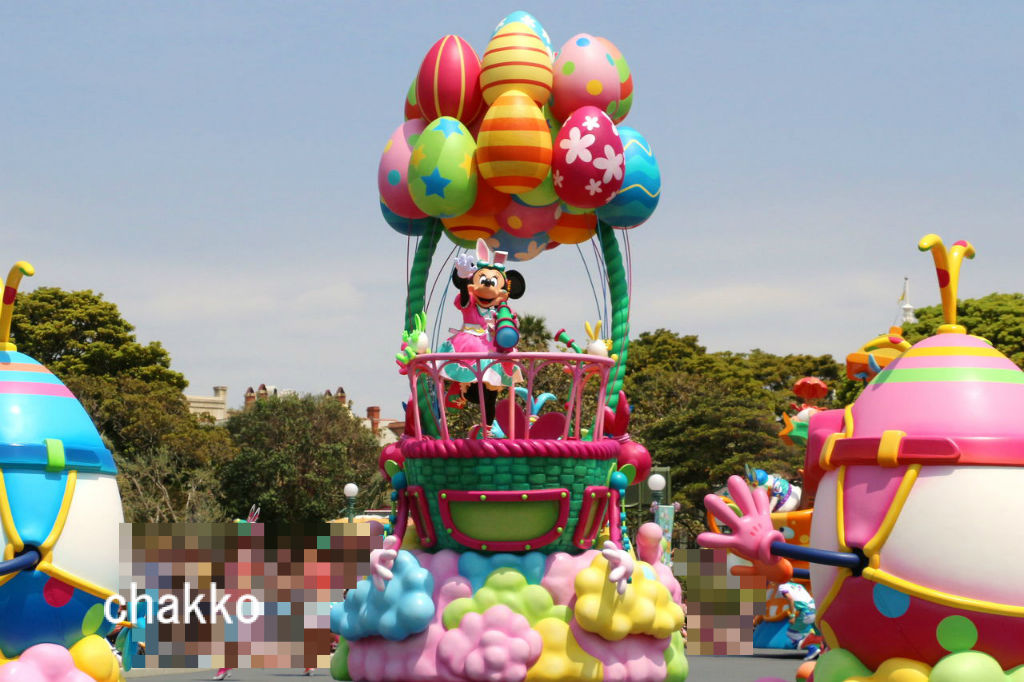 ミニーちゃんポジのはずだったのに Chakkoのtdrに行ったよ