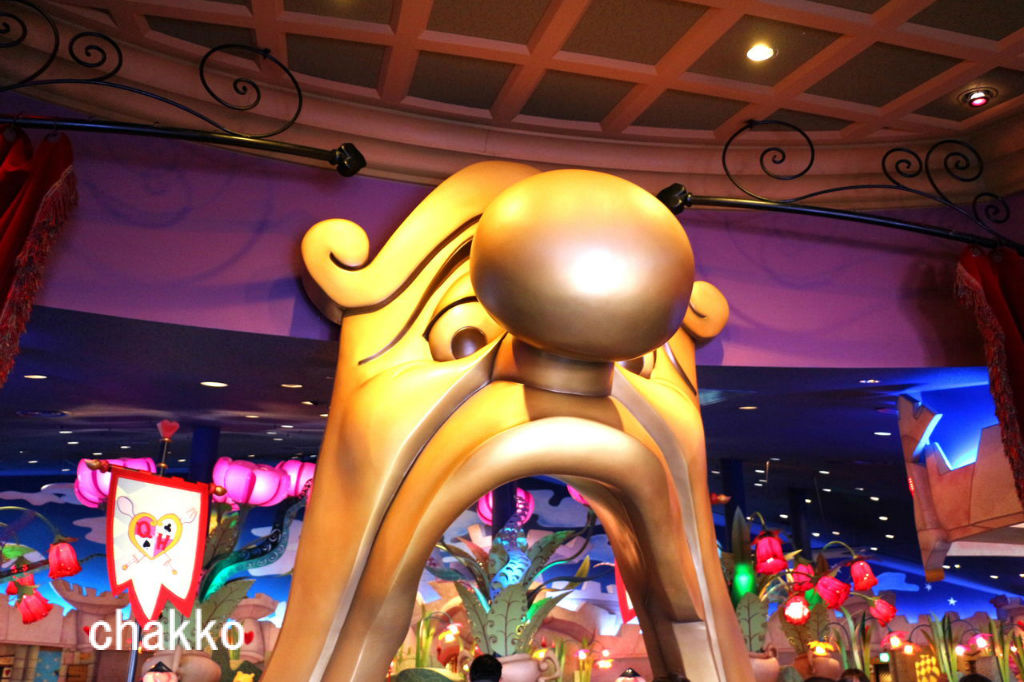 ハートの女王のレストランで食べ納め Chakkoのtdrに行ったよ