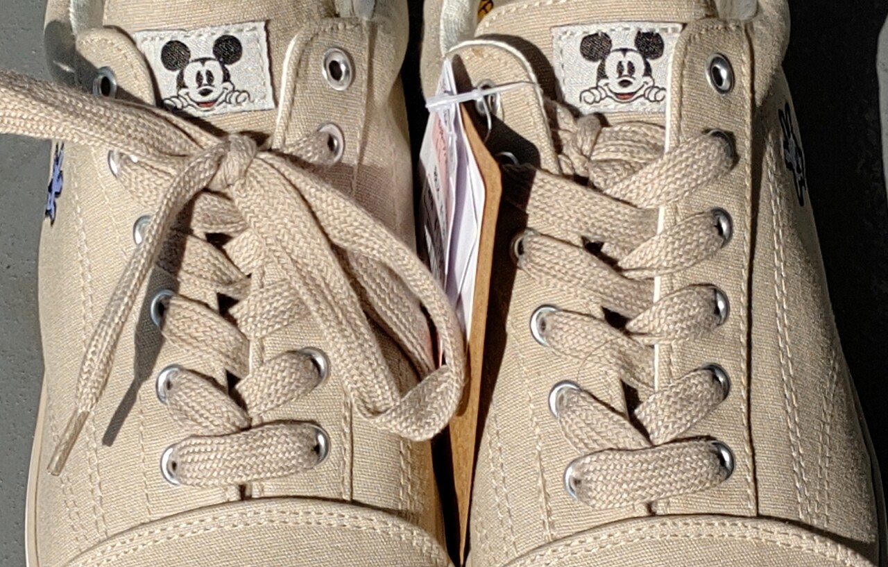 しまむらで見つけたミッキーのスニーカー Chakkoのtdrに行ったよ しまむらで見つけたミッキーのスニーカー Chakkoのtdrに行ったよ