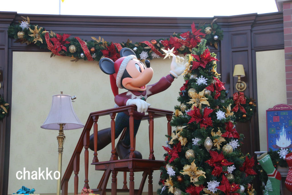 今年のランドのクリスマスデコレーション Chakkoのtdrに行ったよ