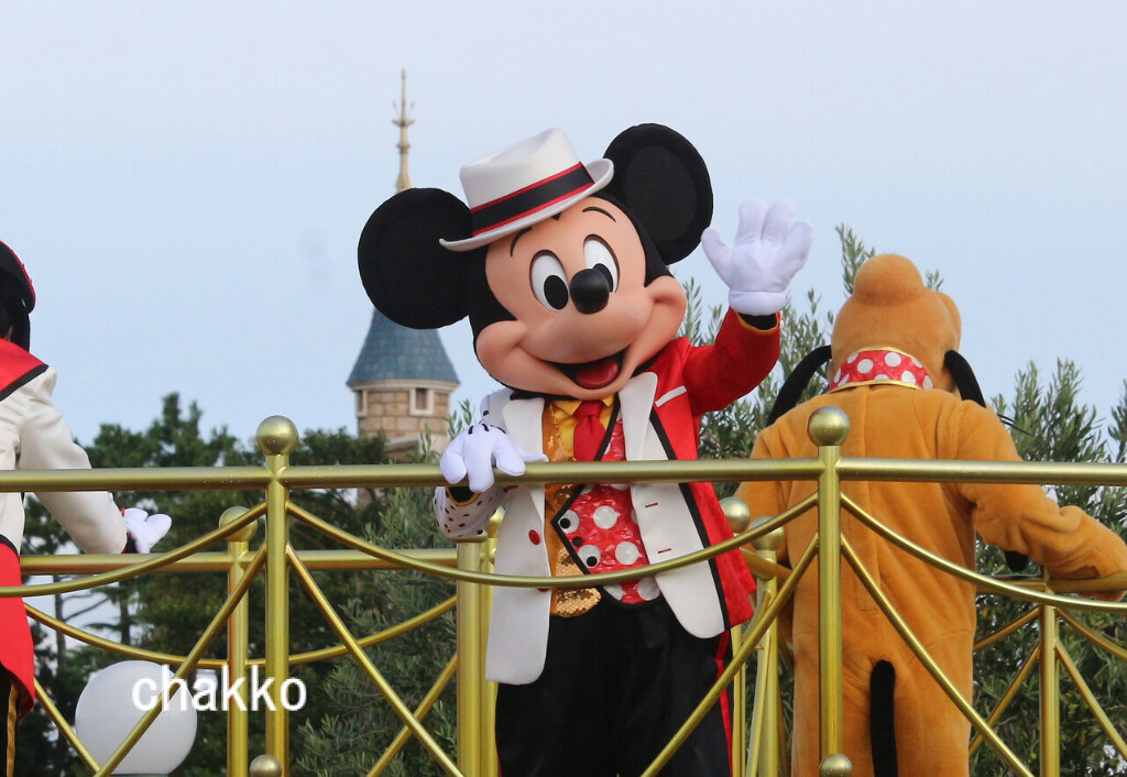 ベリー ベリー ミニー コスのカッコいいミッキー Chakkoのtdrに行ったよ