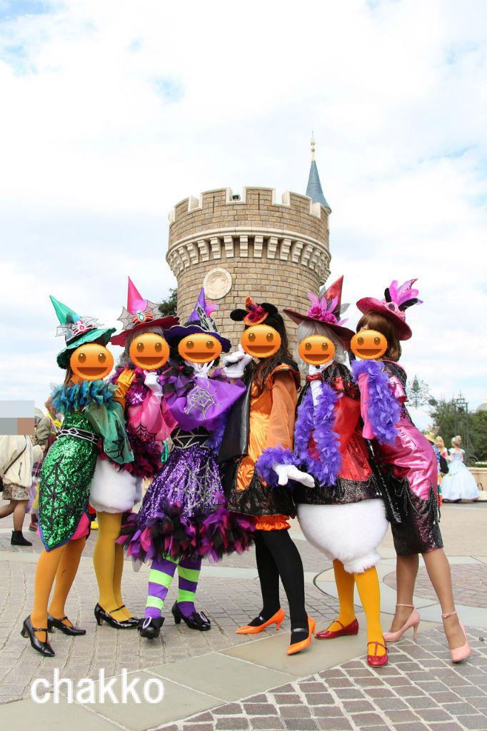 ハロウィーン見納め、ランドの仮装の素敵なゲストさんたち ハロウィーン見納め、ランドの仮装の素敵なゲストさんたち