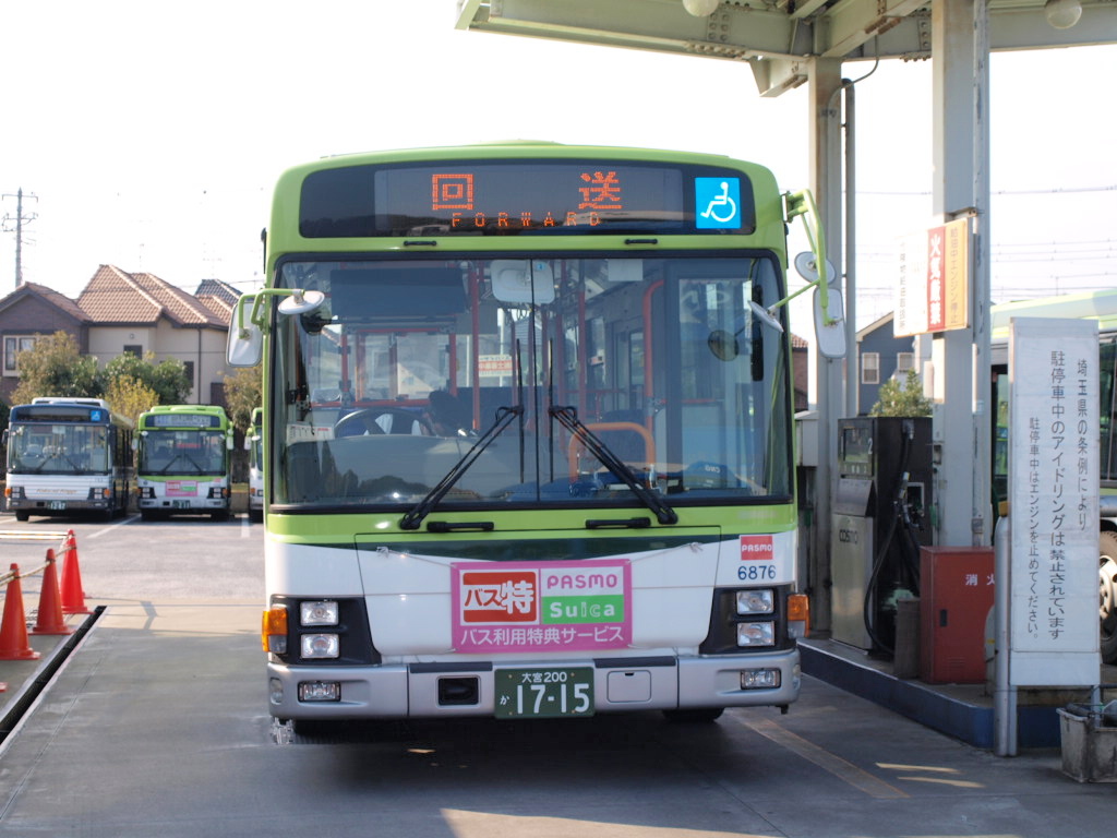 国際興業バスさいたま東営業所 何気なく乗りのろ